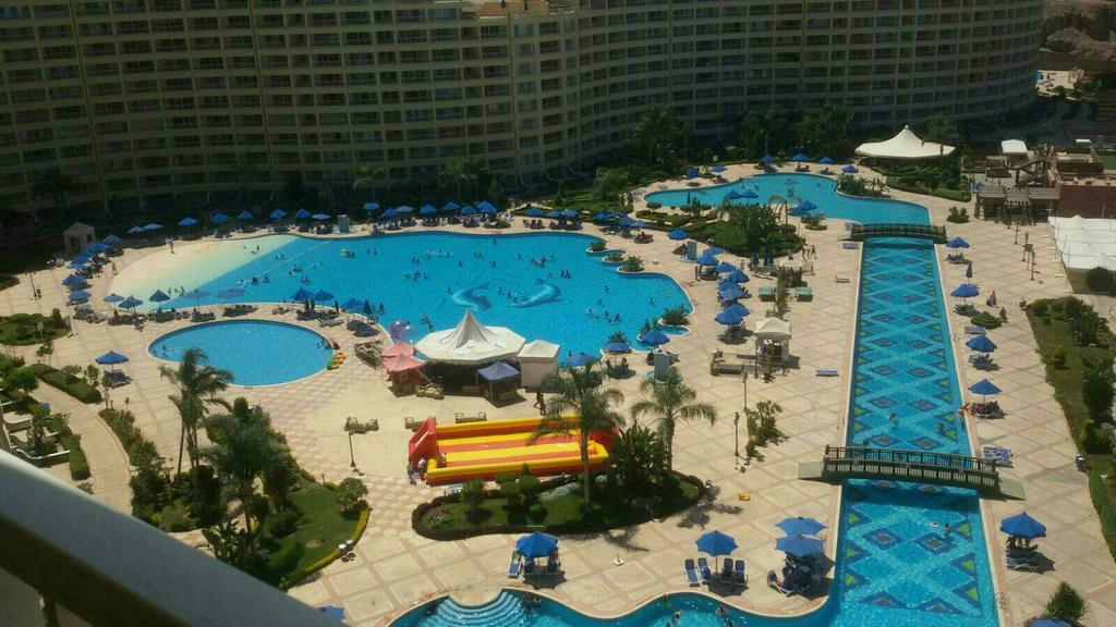 Porto Sokna With Sea View Pyramids Apartments Family Only Ain Sukhna Exterior foto